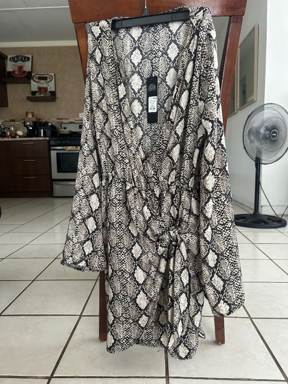 Satin mini dress